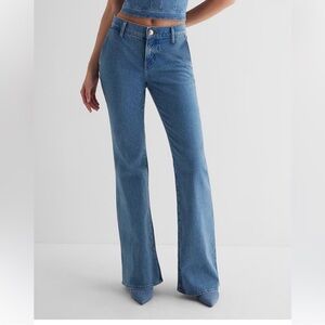 Express 70s flare jeans